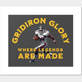 Gridiron Glory Player Posters and Art